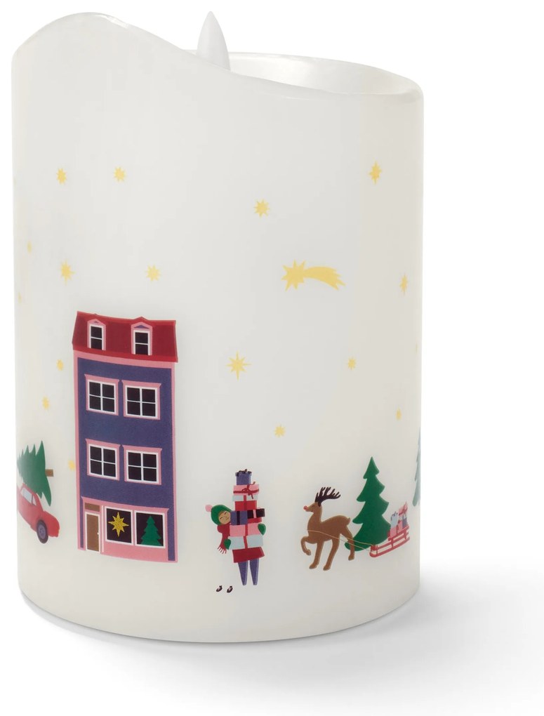 LED sviečka z pravého vosku