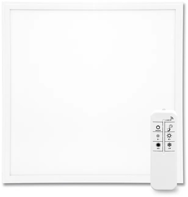 ECOLITE LED stmievateľný panel do kazetového stropu ZEUS, 40W, 595x595mm, hranatý