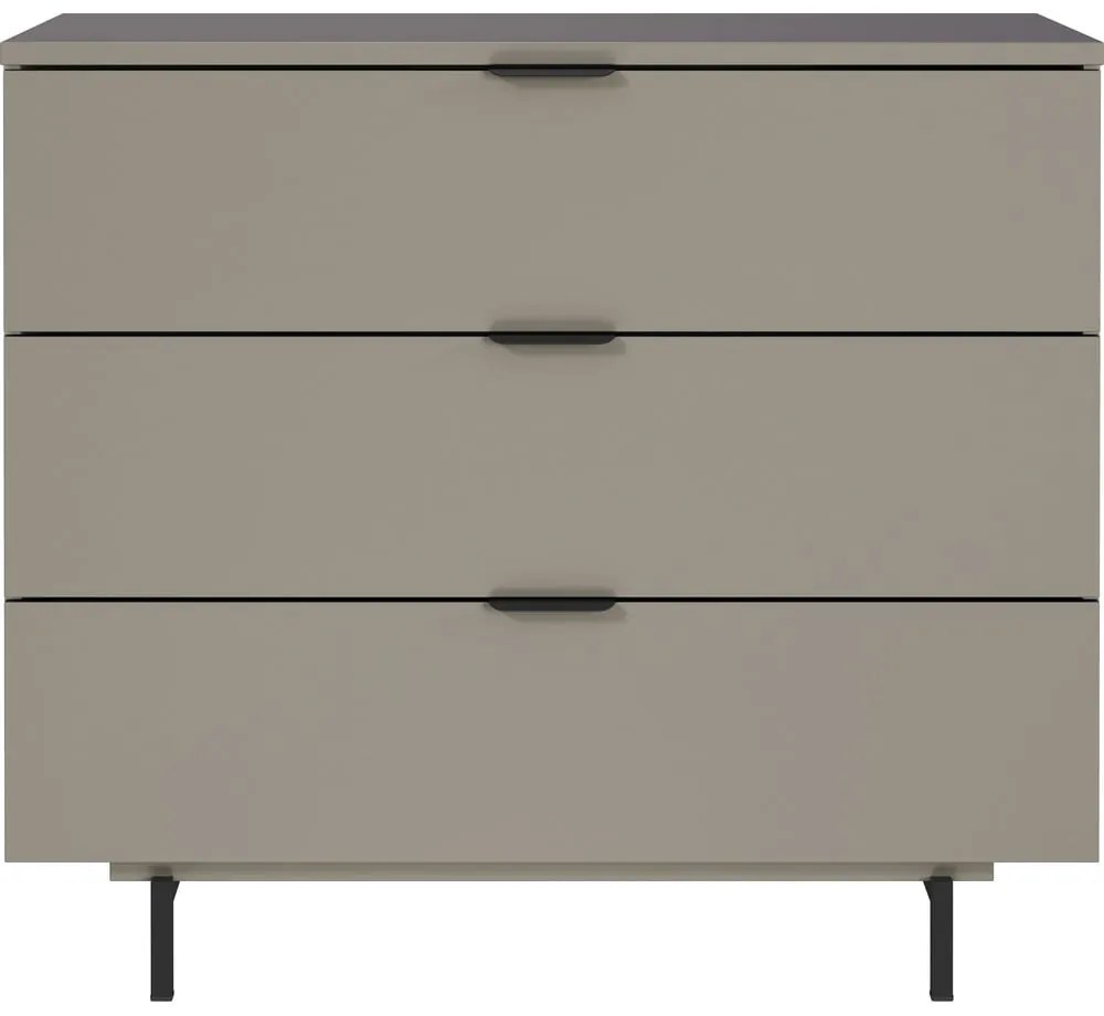 Sivá detská komoda 105x92x54 cm Tomino – Germania