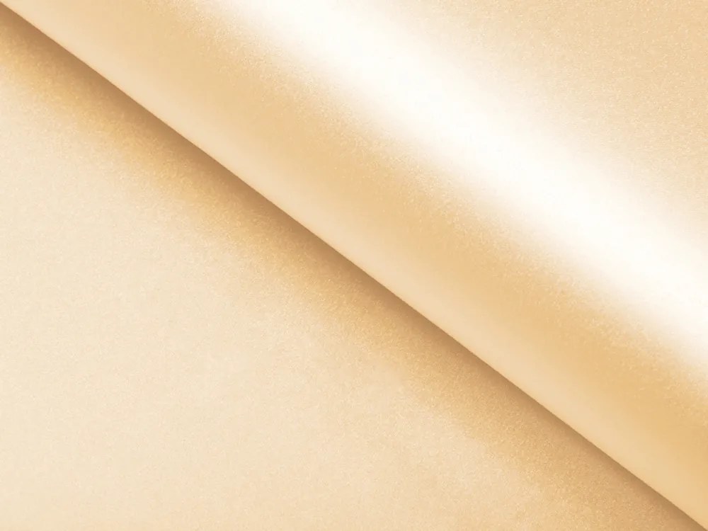 Biante Saténový oválny obrus polyesterový Satén LUX-L057 Béžový 60x100 cm