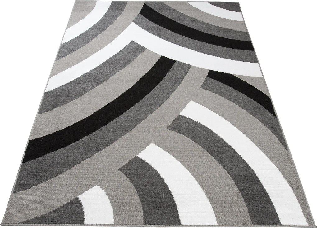 TA Koberec T964A GRAY CHEAP PP CRM Sivý Obdĺžnikový Rozmer: 220x300 cm