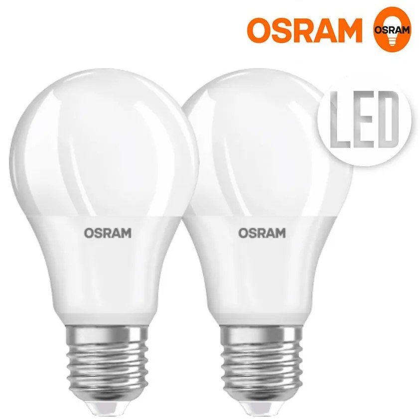 Žiarovka LED OSRAM A60 E27 8,5W 4000K 2PAK