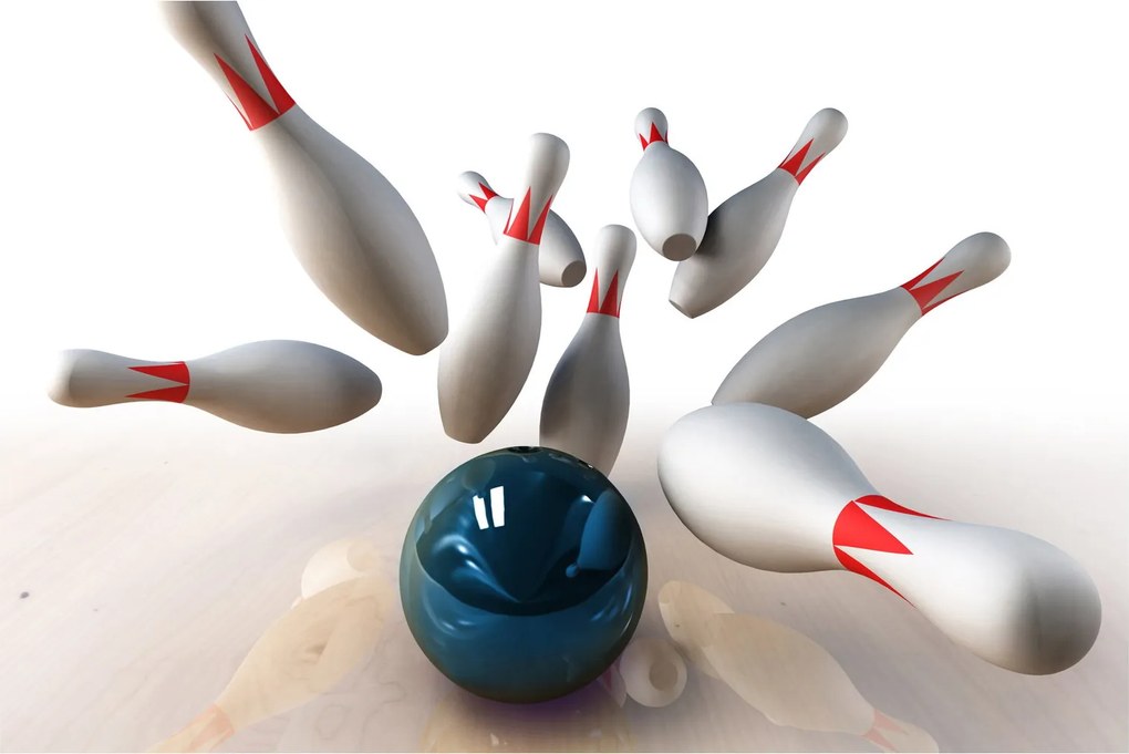 Obraz - Bowling (90x60 cm)