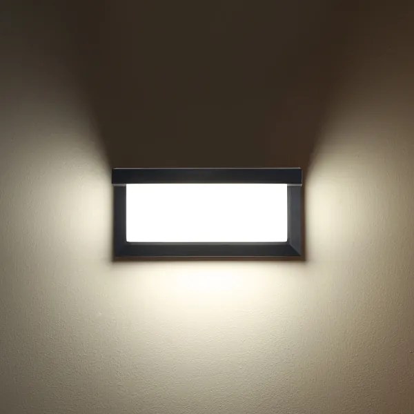 Brilagi -LED stmievateľné vonkajšie nástenné svietidlo BRICKY 1xE27/6W/230V 2700-6500K IP54 antracit