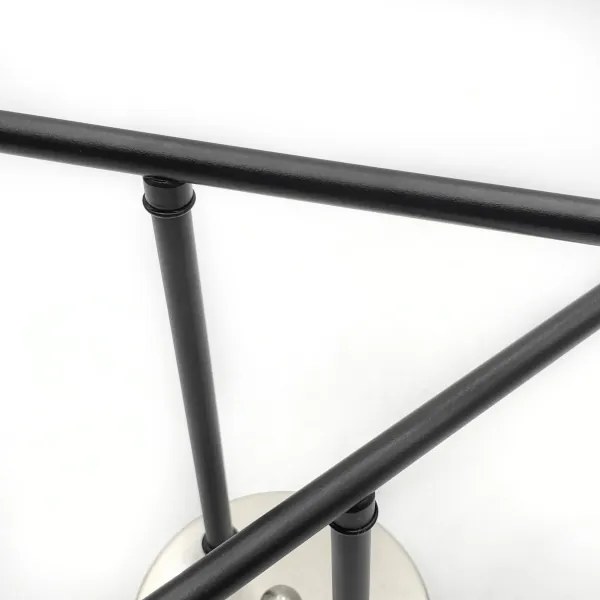 Brilagi - Prisadený luster MALIVA 4xE14/15W/230V matný chróm/dymová