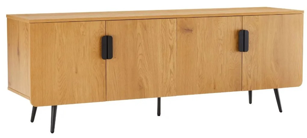 TV skrinka Radis (TU01) 160 cm, divoký dub