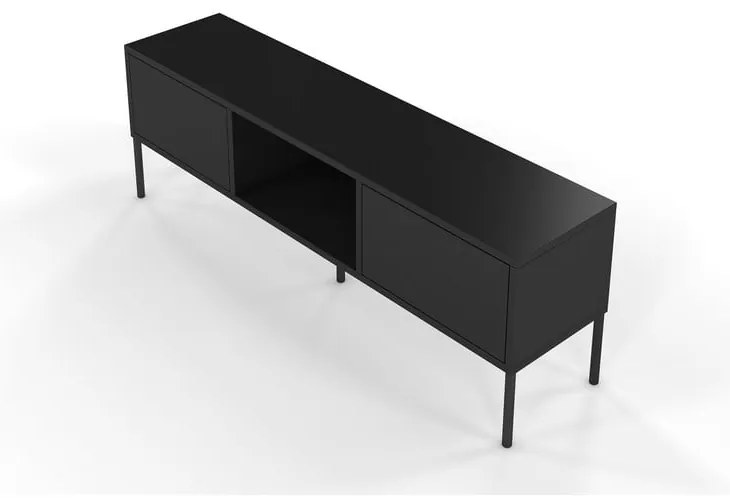 Čierny TV stolík Skandica Mirka