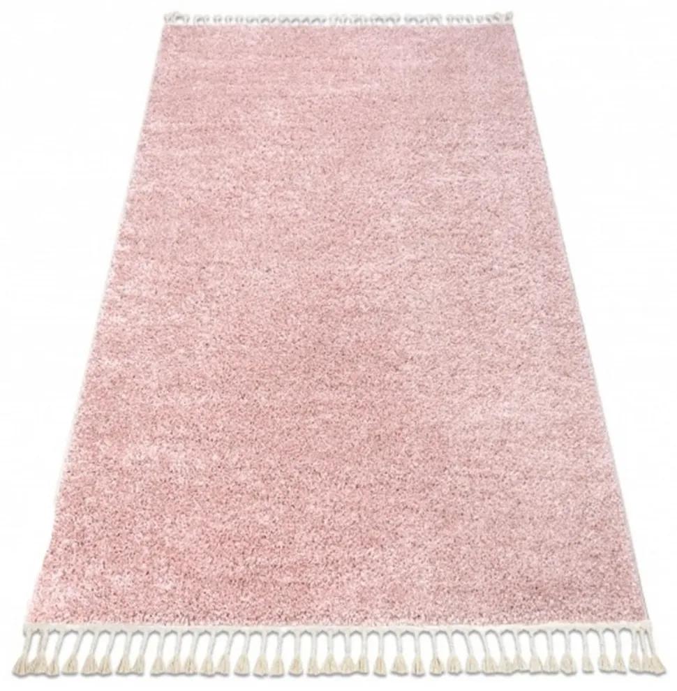 Kusový koberec Shaggy Berta ružový 240x330, Velikosti 240x330cm