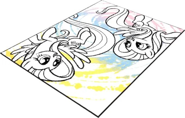 Koberec Agnella Happy Cartoon biely