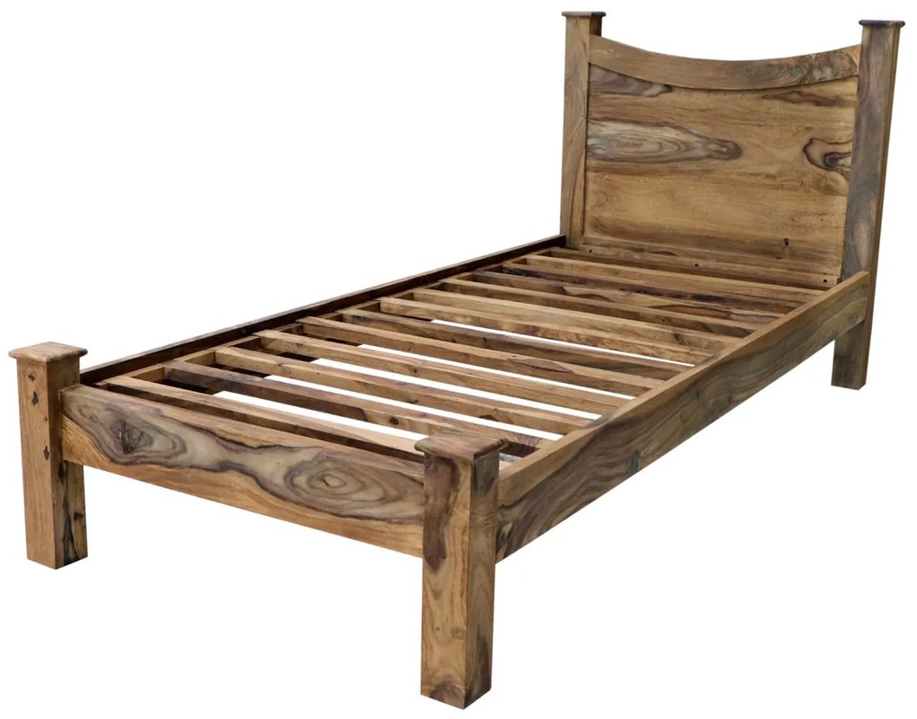 furniture-nabytek.cz - Posteľ masív 90x200 z dreva palisander