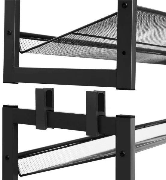 Botník ALVORO čierny