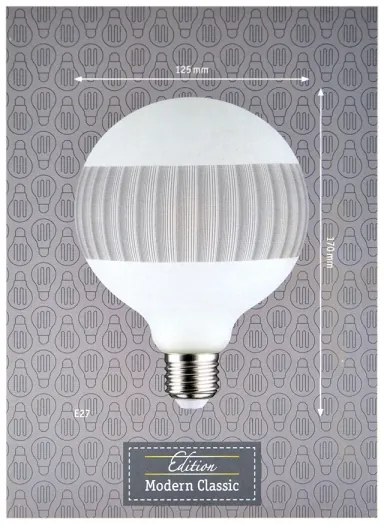 LED Stmievateľná žiarovka CLASSIC G125 E27/4,5W/230V 2600K - Paulmann 28743