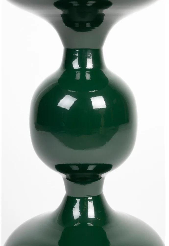 Kovový okrúhly odkladací stolík ø 31 cm Lars – White Label