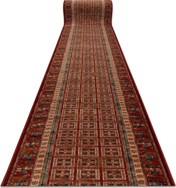 Behúň KASHQAI 4301/300 terakota / zelený