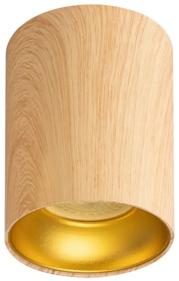 Brilagi - LED RGBW stmievateľné bodové svietidlo TRINE 1xGU10/30W/230V dubový dekor