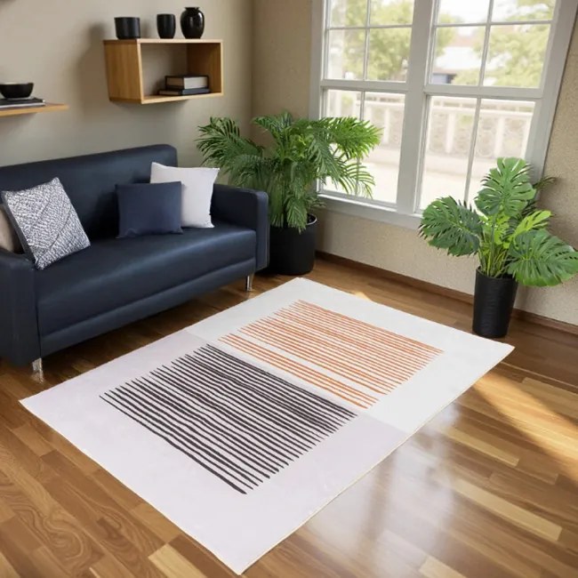 Protišmykový koberec NOVO béžový