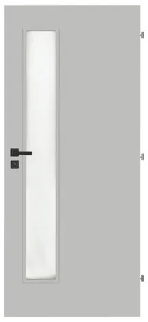 DRE Deca interiérové dvere naturel ľavé 80 cm sivá matná DECA10SM80L