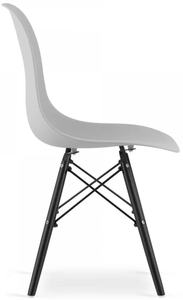 SUPPLIES OSAKA Jedálenská škandinávska stolička - svetlo šedá