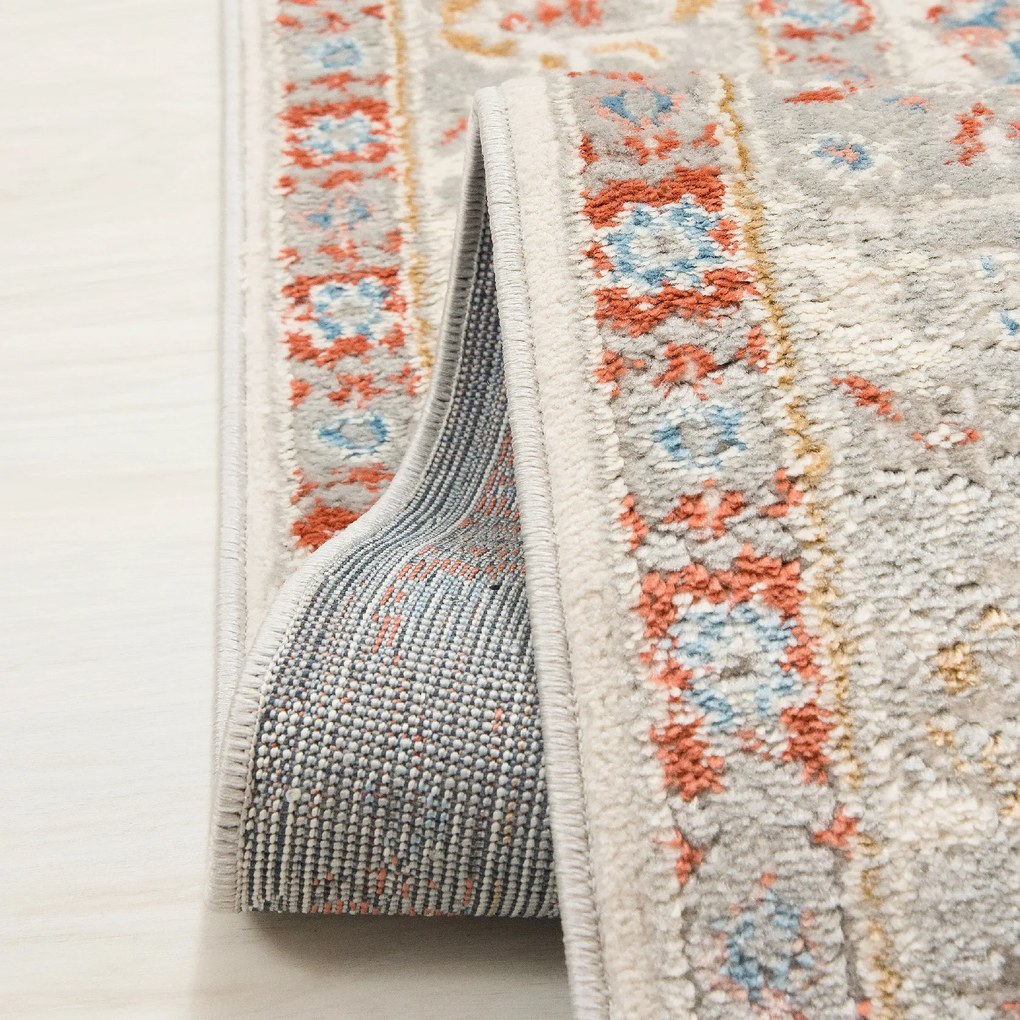 TA Koberec G549C BIELA/LOSOSOVÁ IDAHO HIK Rozmer: 140x200 cm