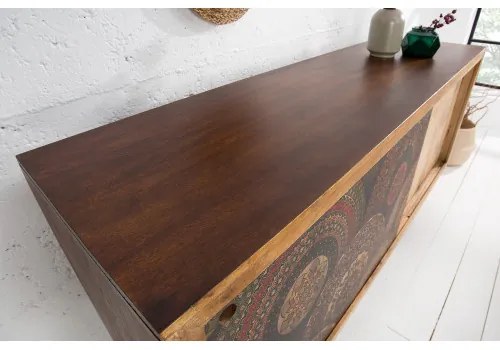 Komoda 38729 160cm Drevo Mango Retro - Komfort-nábytok