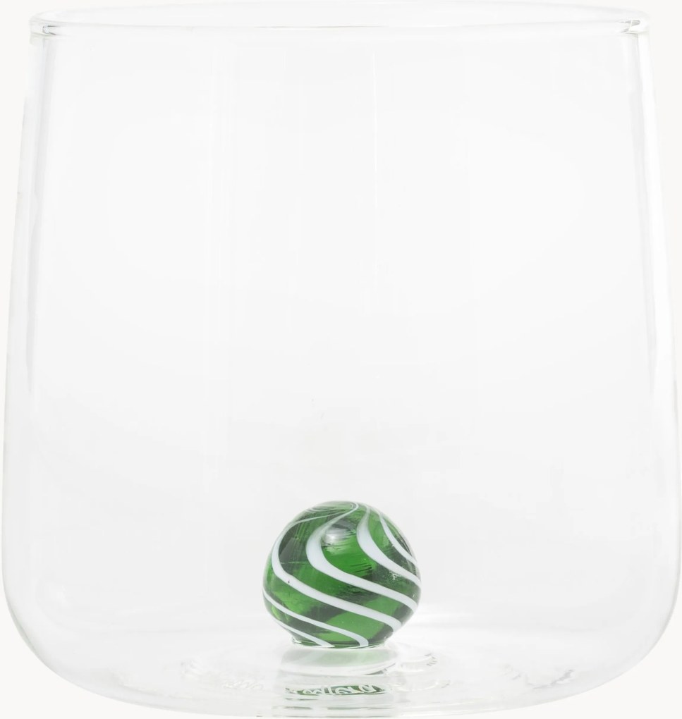 Ručne fúkané poháre Bilia Candy, 4 ks