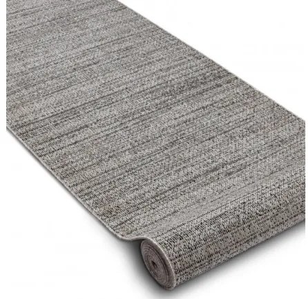 Behúň SIZAL FLOORLUX vzor 20389 strieborný / čierny