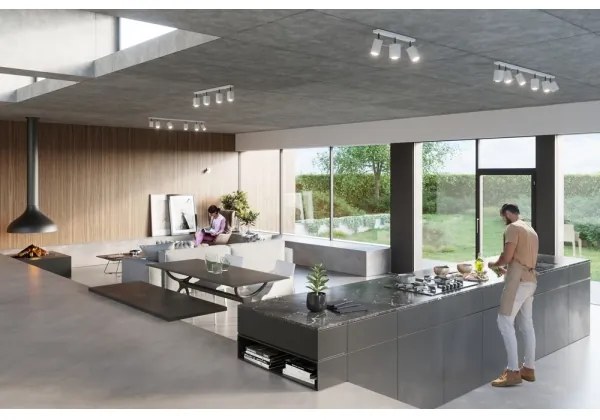 Nástenné bodové svietidlo MERIDA 1xGU10/40W/230V biela