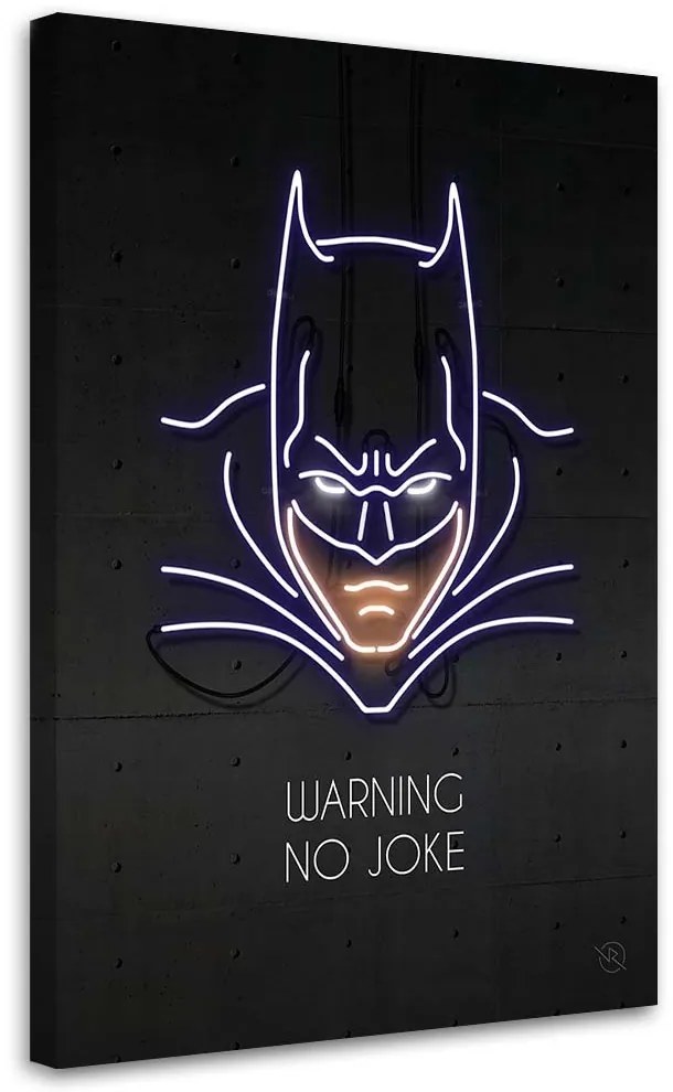 Gario Obraz na plátne Batman neónový - Rubiant Rozmery: 80 x 120 cm