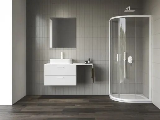 Ravak Blix II sprchový kút štvrťkruh 90x90 cm 3BM70E00Z1