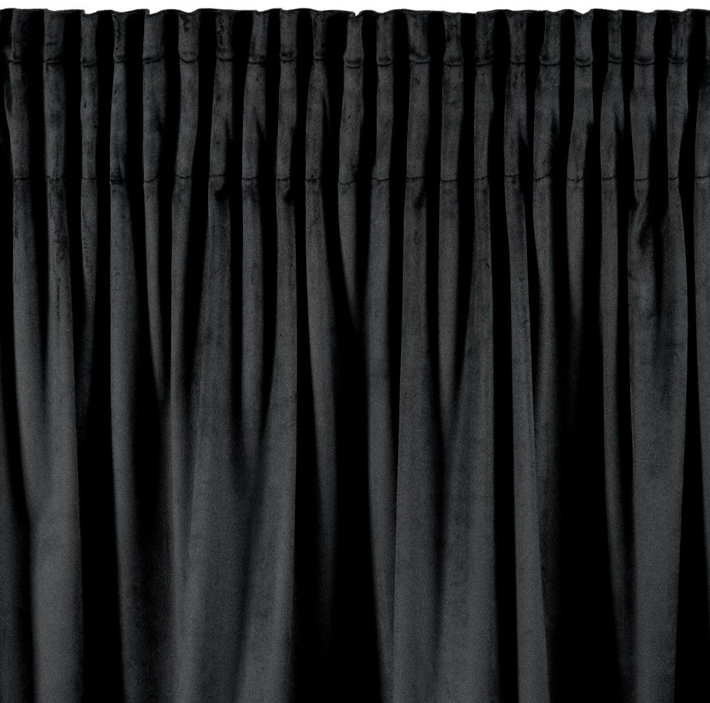 ZATEMŇOVACÍ ZÁVES NA PÁSKE DANI 140X270 CM ČIERNA
