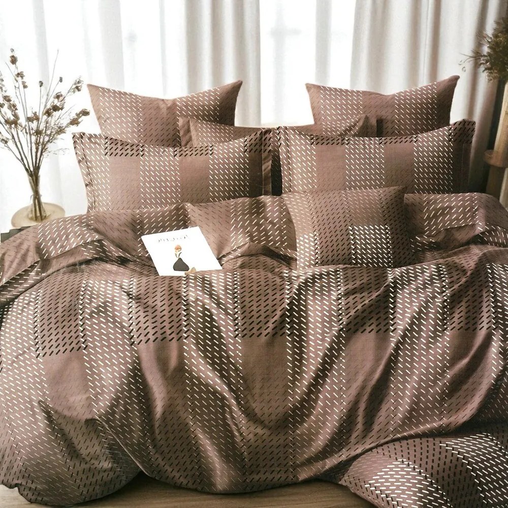 Flanelové obliečky Homa ALEVA MODERN 7-set 140x200 cm