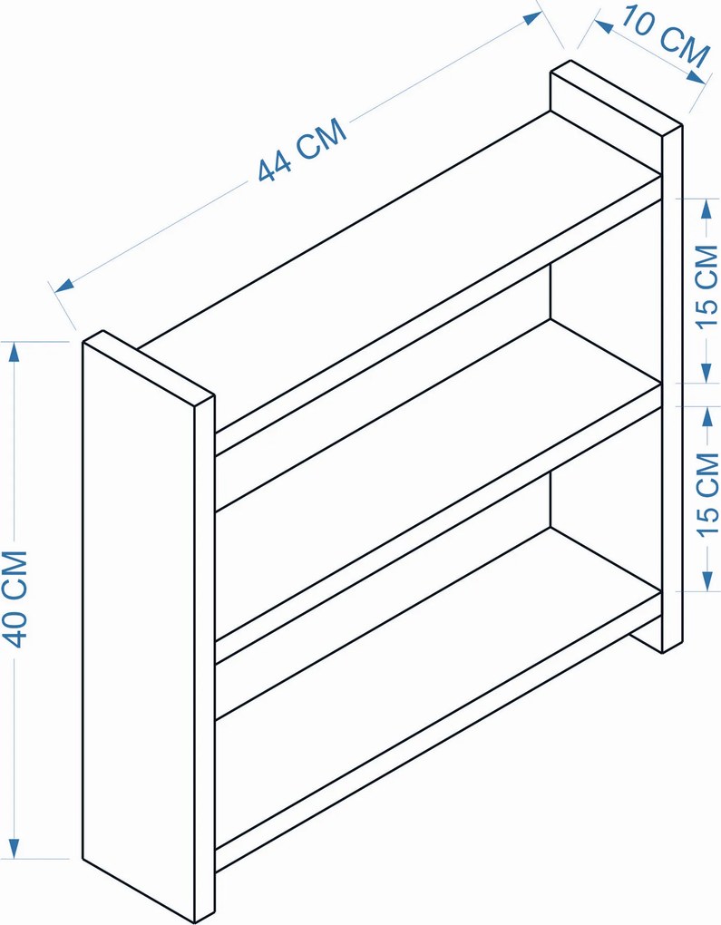 Organizér na pracovnú dosku VEZELO, biely