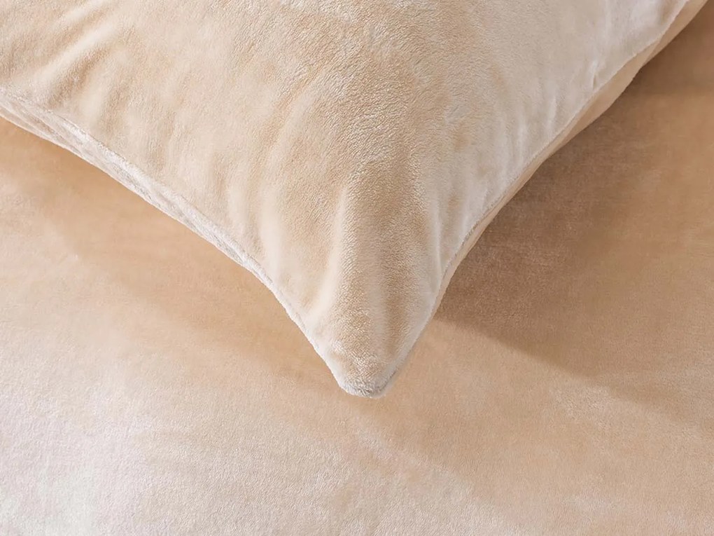 XPOSE® Mikroplyšové JORGA - biela káva