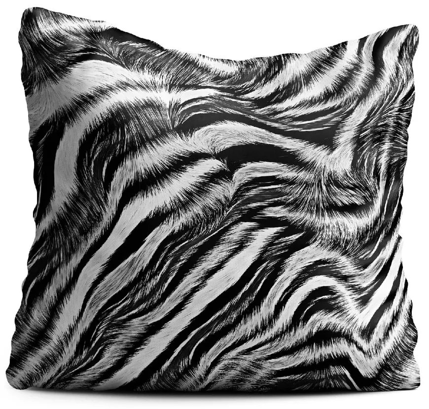 Vankúš Oyo home Zebra, 40 x 40 cm