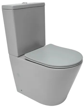 Wc kombi kombinovaný SAT Infinitio šedá mat Vario SATINF031VPSNLGRM