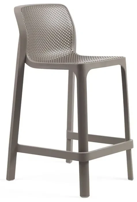 NET STOOL MINI záhradná barová stolička bez podrúčok salice