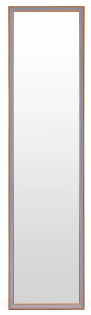 ModernHome Veľké stojace zrkadlo 148 cm - hliníkový rám