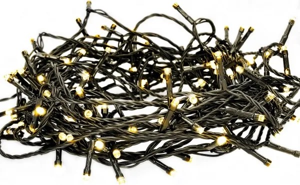 Brilagi - LED vonkajší reťaz 100×LED/8 funkcií 13 m IP44 teplá biela