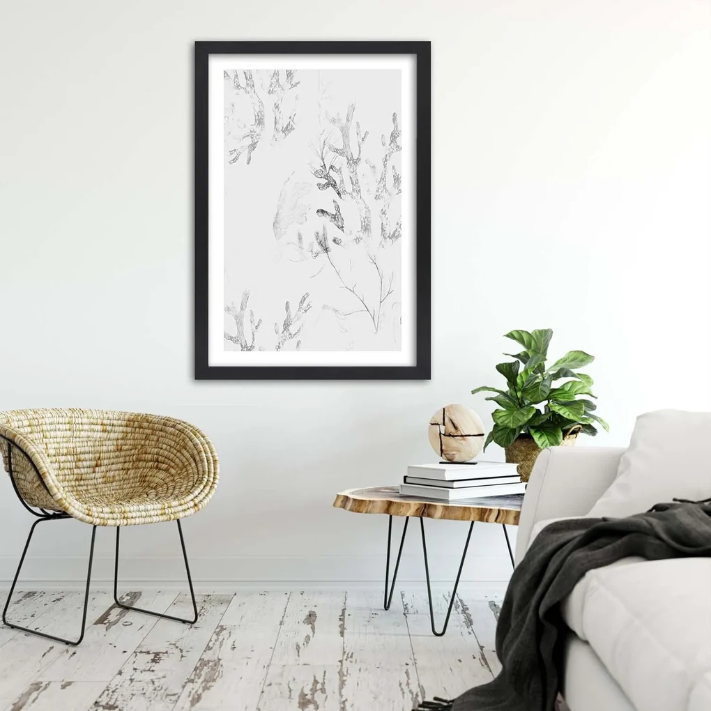 Gario Plagát Podvodná flóra Farba rámu: Bez rámu, Rozmery: 30 x 45 cm