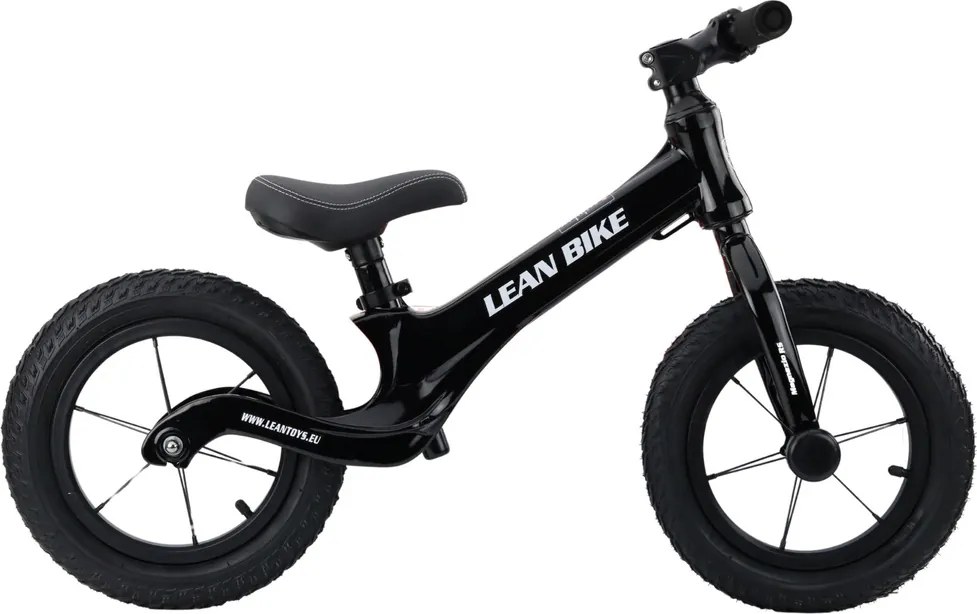LEAN Trike Detské odrážadlo MAGNEZIO RS ľahký horčíkový rám čierne