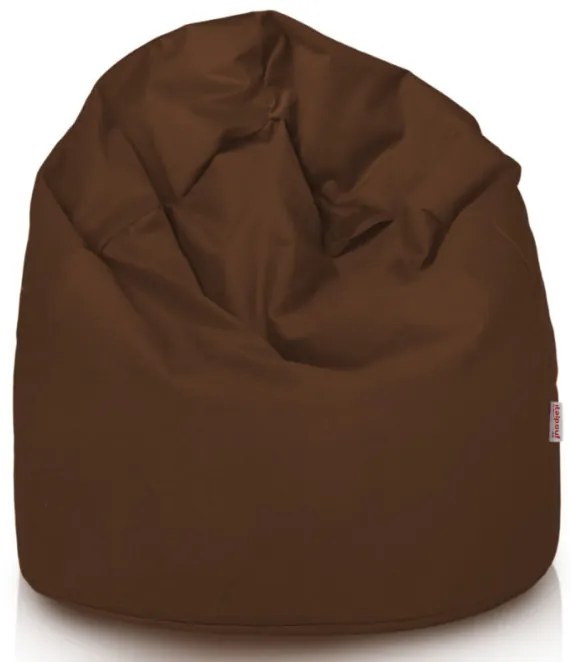 Plyšový sedací vak SAKO Hnedý