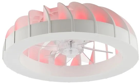 Brilliant - LED RGBW stropný ventilátor FANORA LED/30W/230V + DO