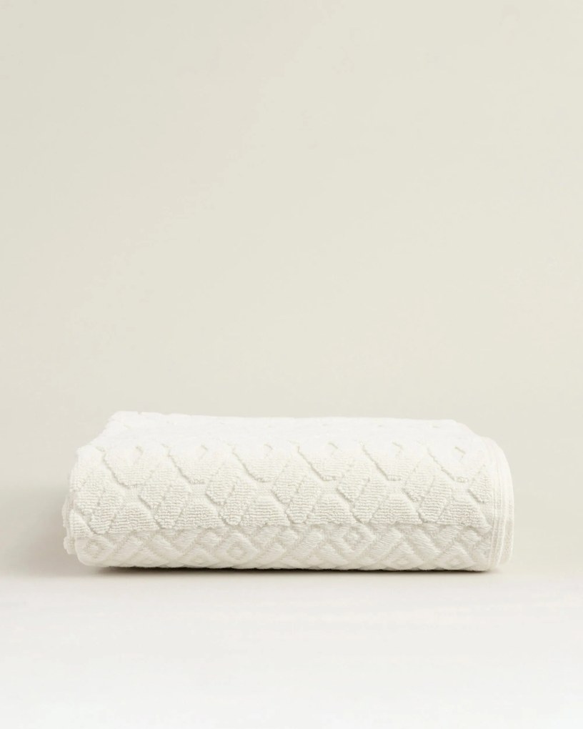 Uterák Lattice 50x90 cm cream pearl