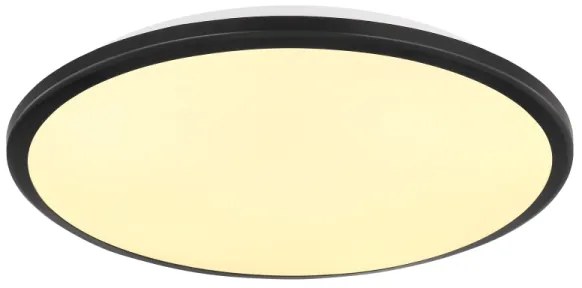 Globo 41569-18B - LED Stropné svietidlo XANDER LED/18W/230V 3000K pr. 35 cm čierna