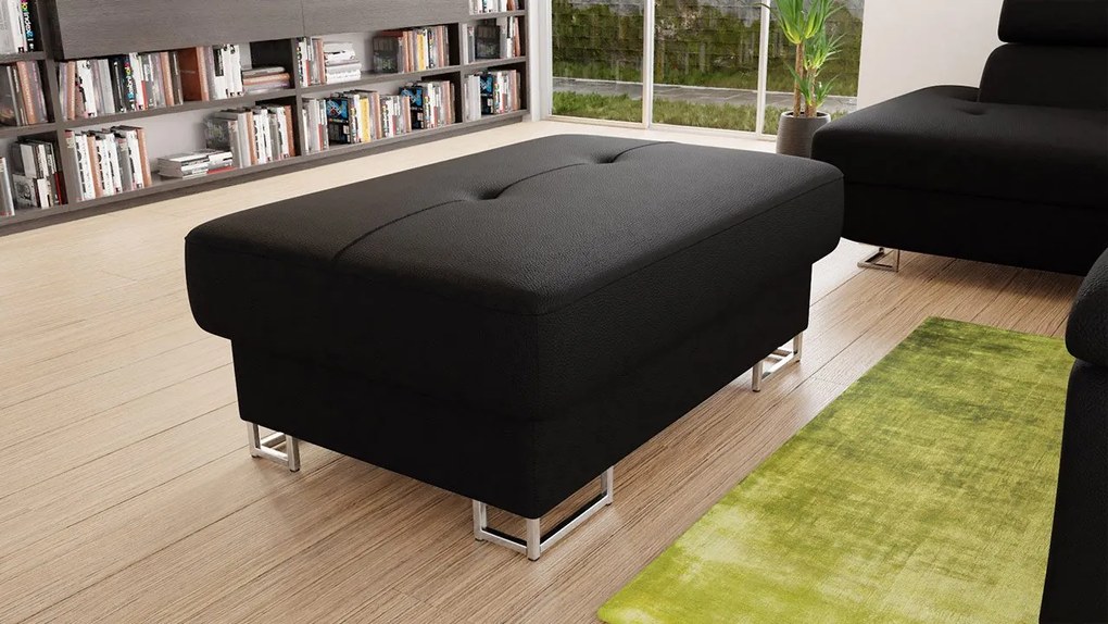Taburetka Alvin, Dostupné poťahy: ekoskóra Soft 017 (biała) + Uttario Velvet 2971