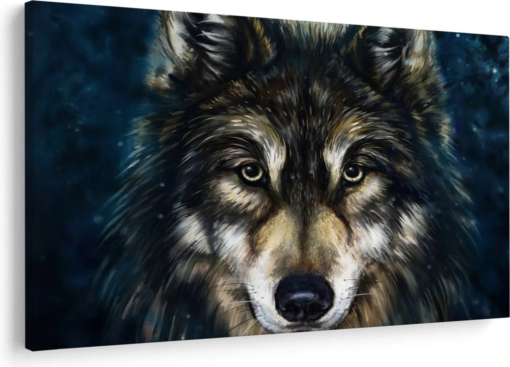 Obraz - Vlk (90x60 cm)