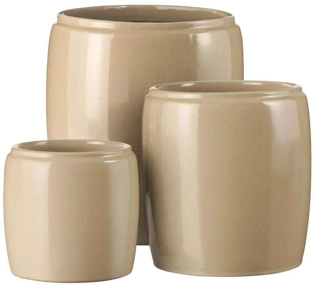 Ib Laursen Keramický obal na kvety Saigon Grey M