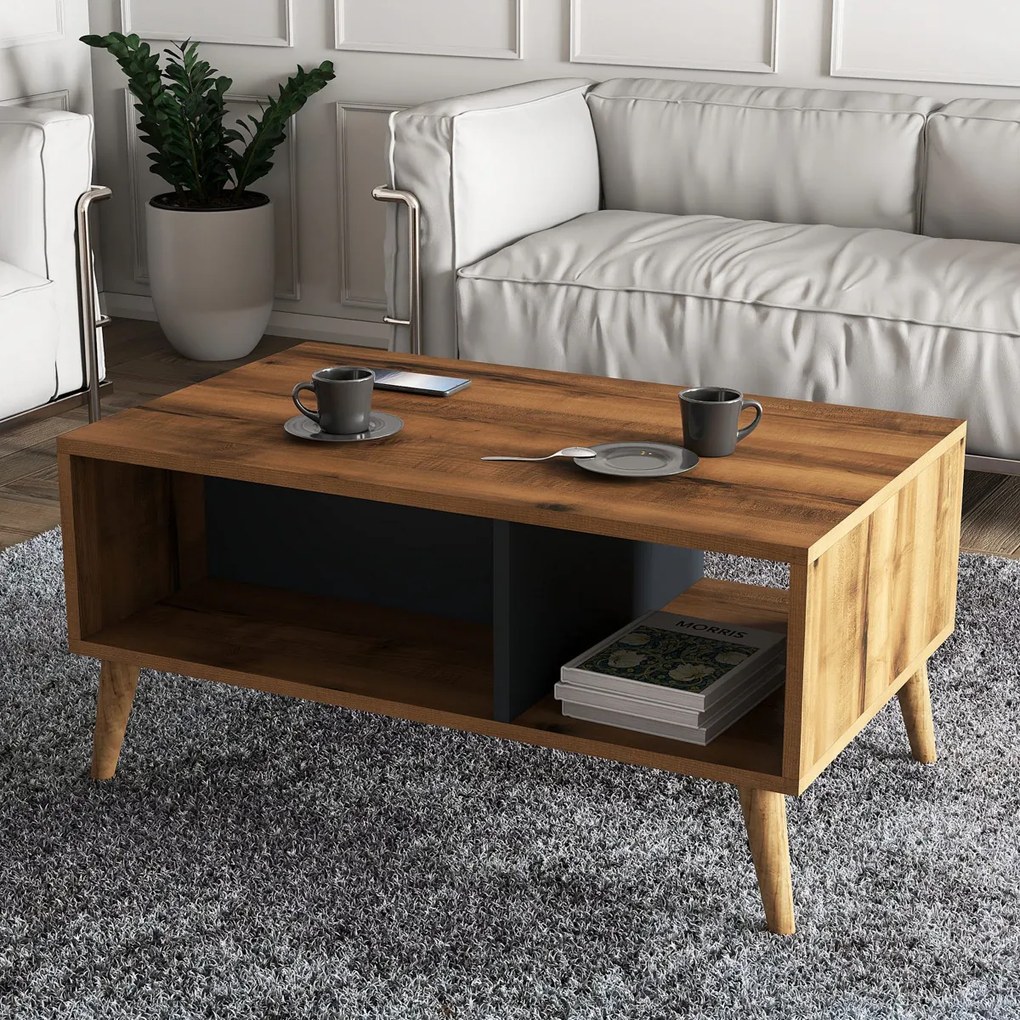 Konferenčný stolík Exxen Walnut