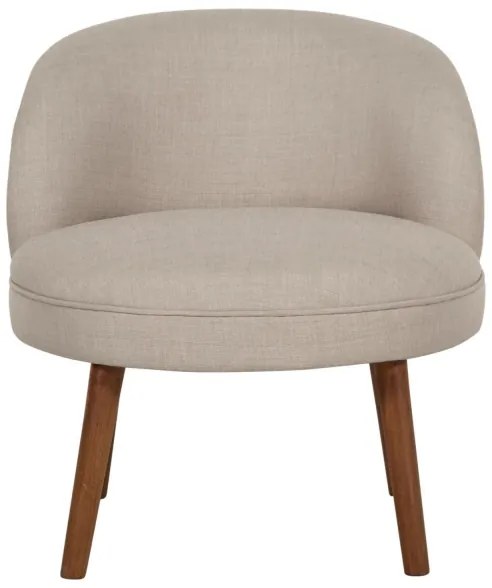 Detské kreslo KUNI krémové