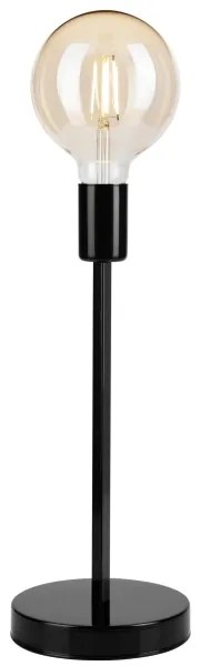Stolná lampa ASTRID 1xE27/60W/230V lesklá čierna